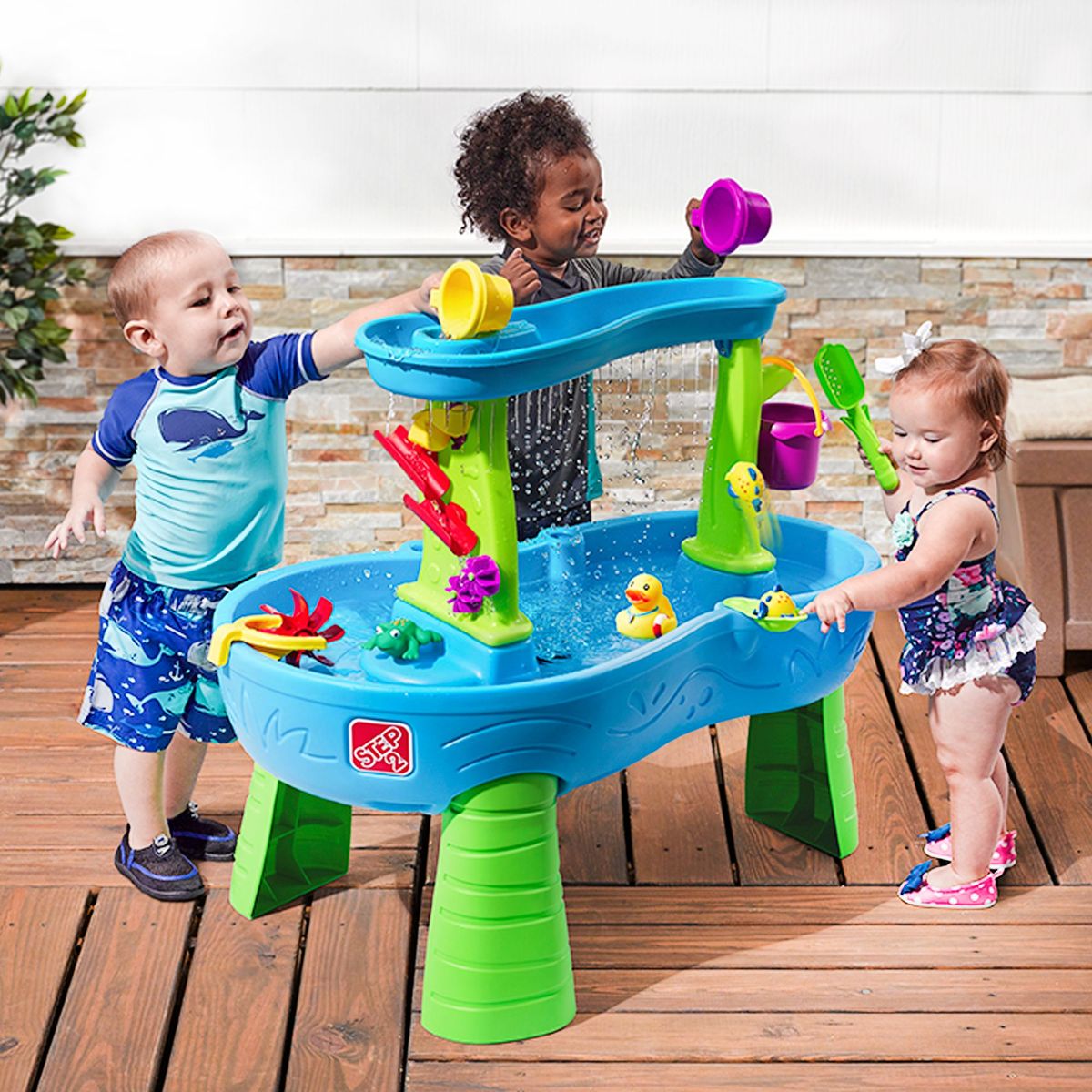 STEP 2 - Mesita de Lluvia y Cascada