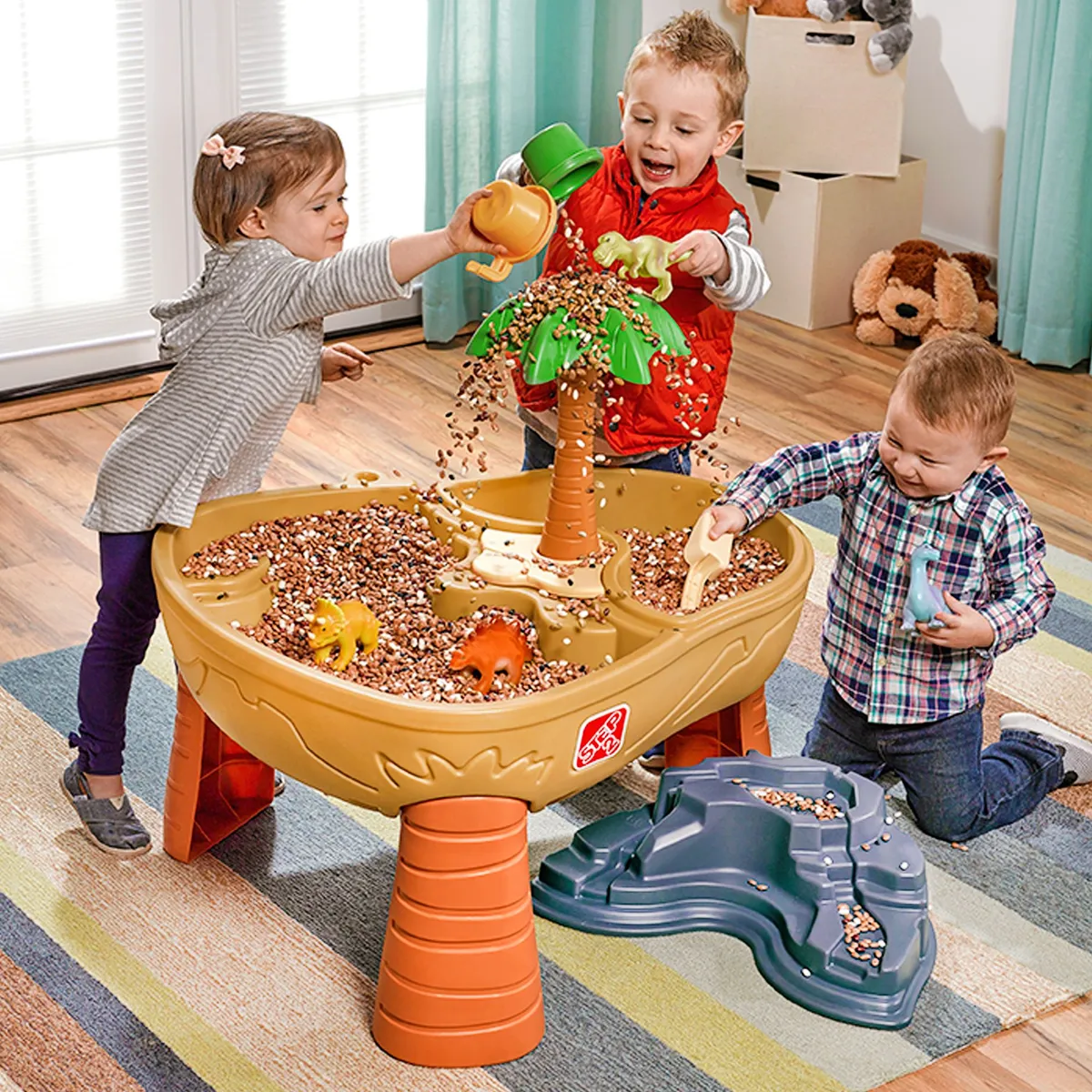 STEP 2 - Mesita Agua y Arena Dinosaurio
