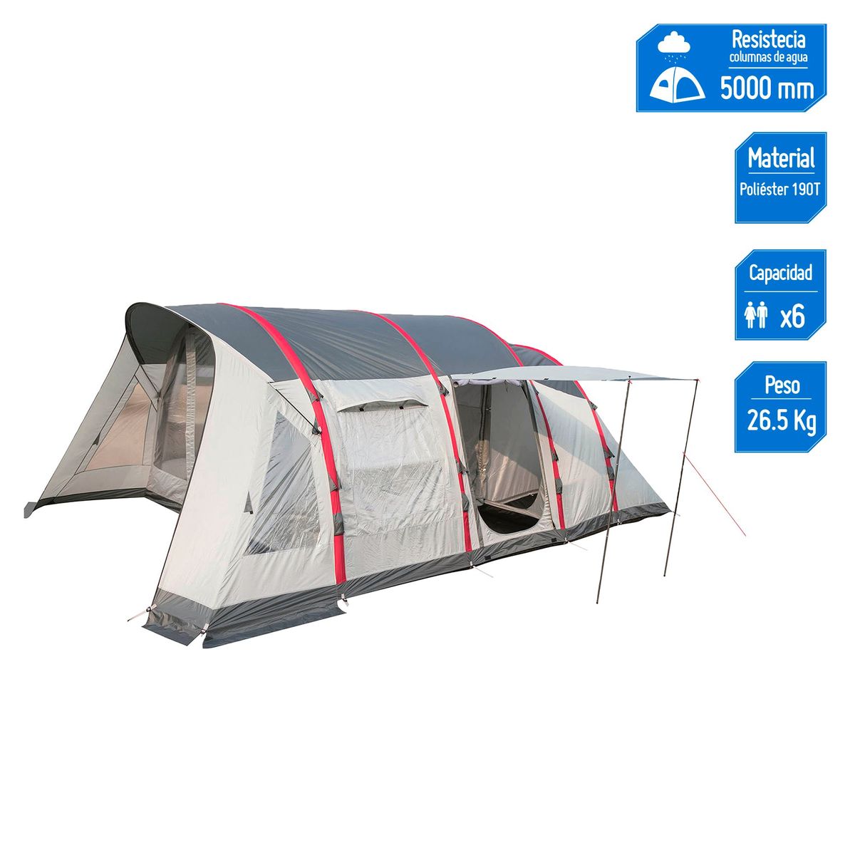 BESTWAY - Carpa Bit Camping Bestway 6 personas