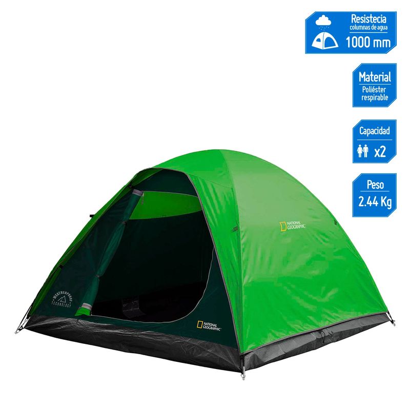 NATIONAL GEOGRAPHIC - Carpa Tayrona Ii National Geographic Para 2 Personas