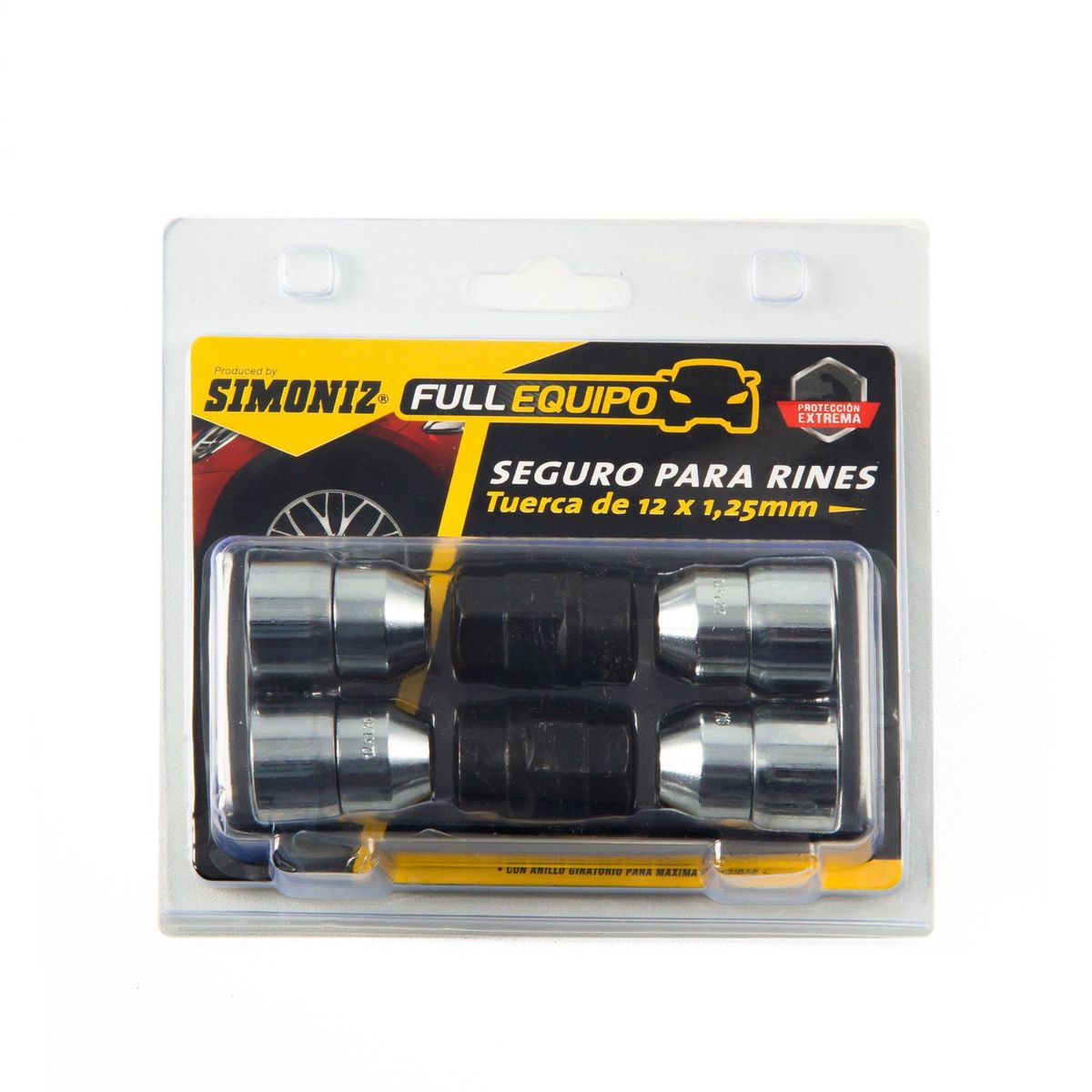 SIMONIZ - Seguros de Rueda 12x1.5mm