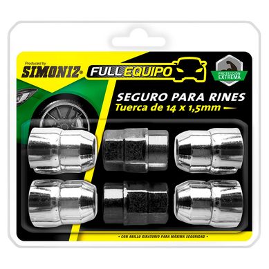 Seguros de Rueda 14x1.5mm