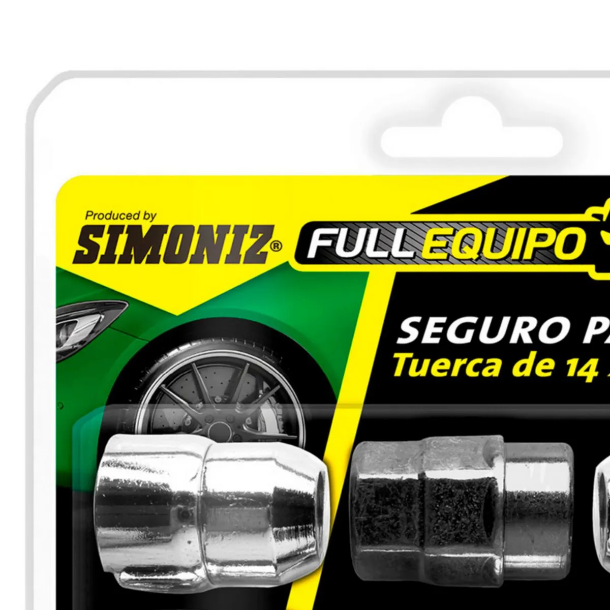 SIMONIZ - Seguros de Rueda 14x1.5mm
