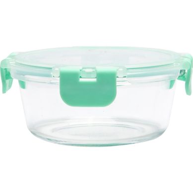 Contenedor Clip Vidrio Redondo 400ml