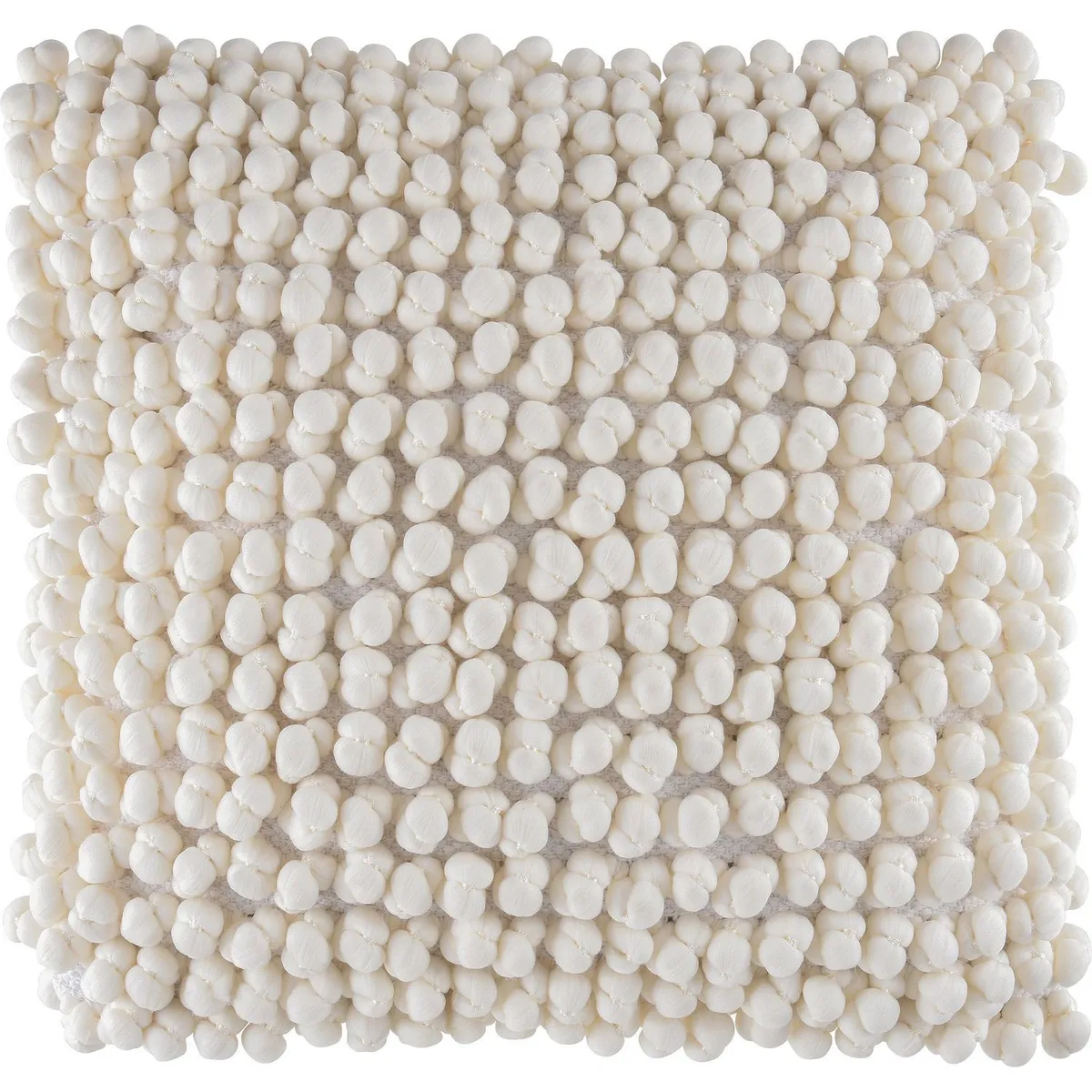 JUST HOME COLLECTION - Cojín Bergen Blanco 45x45cm