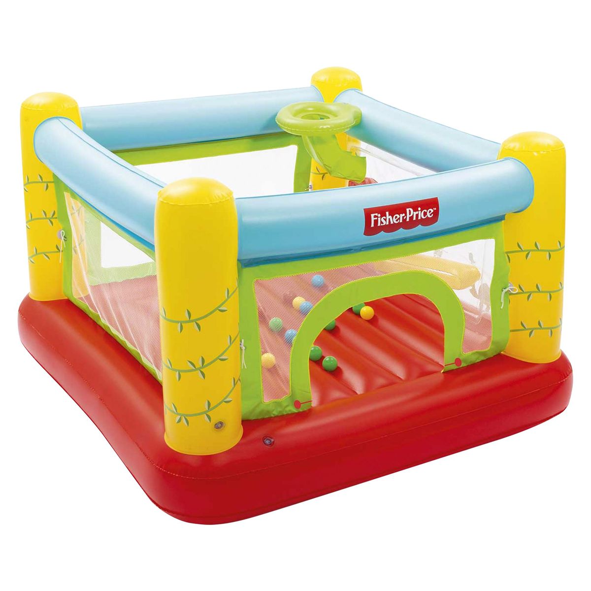 BESTWAY - Cama Saltarina Inflable 114x175x173cm Infantil