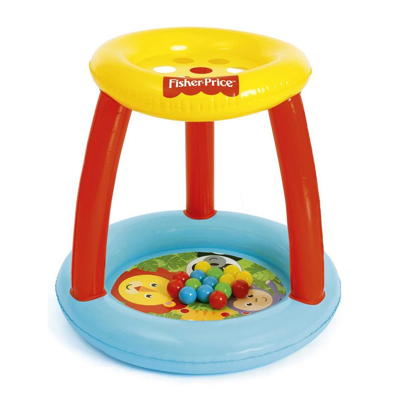 BESTWAY - Centro de Juegos Inflable 89x89x84cm Animalitos