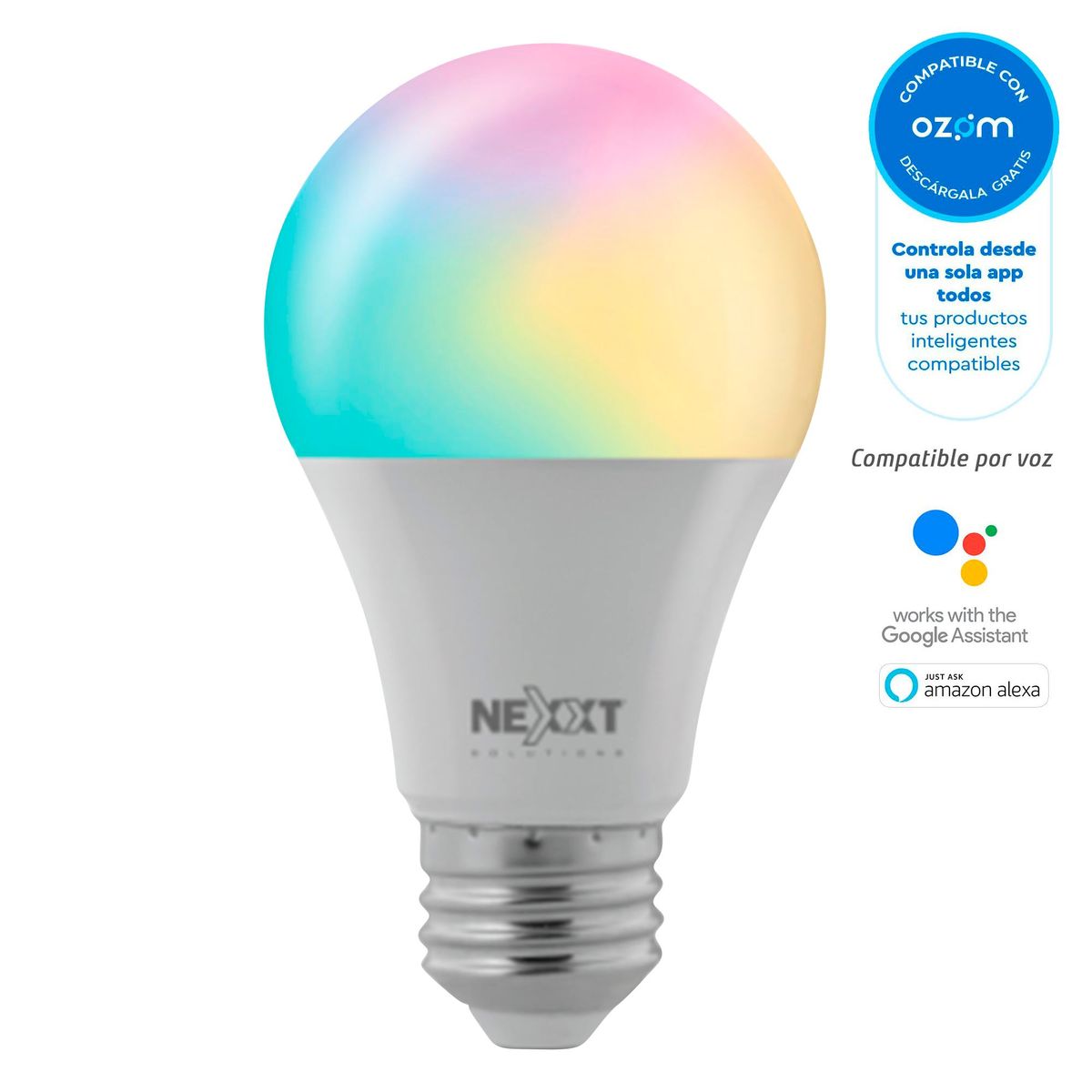 NEXXT SOLUTIONS - Foco Smart Wifi Multicolor