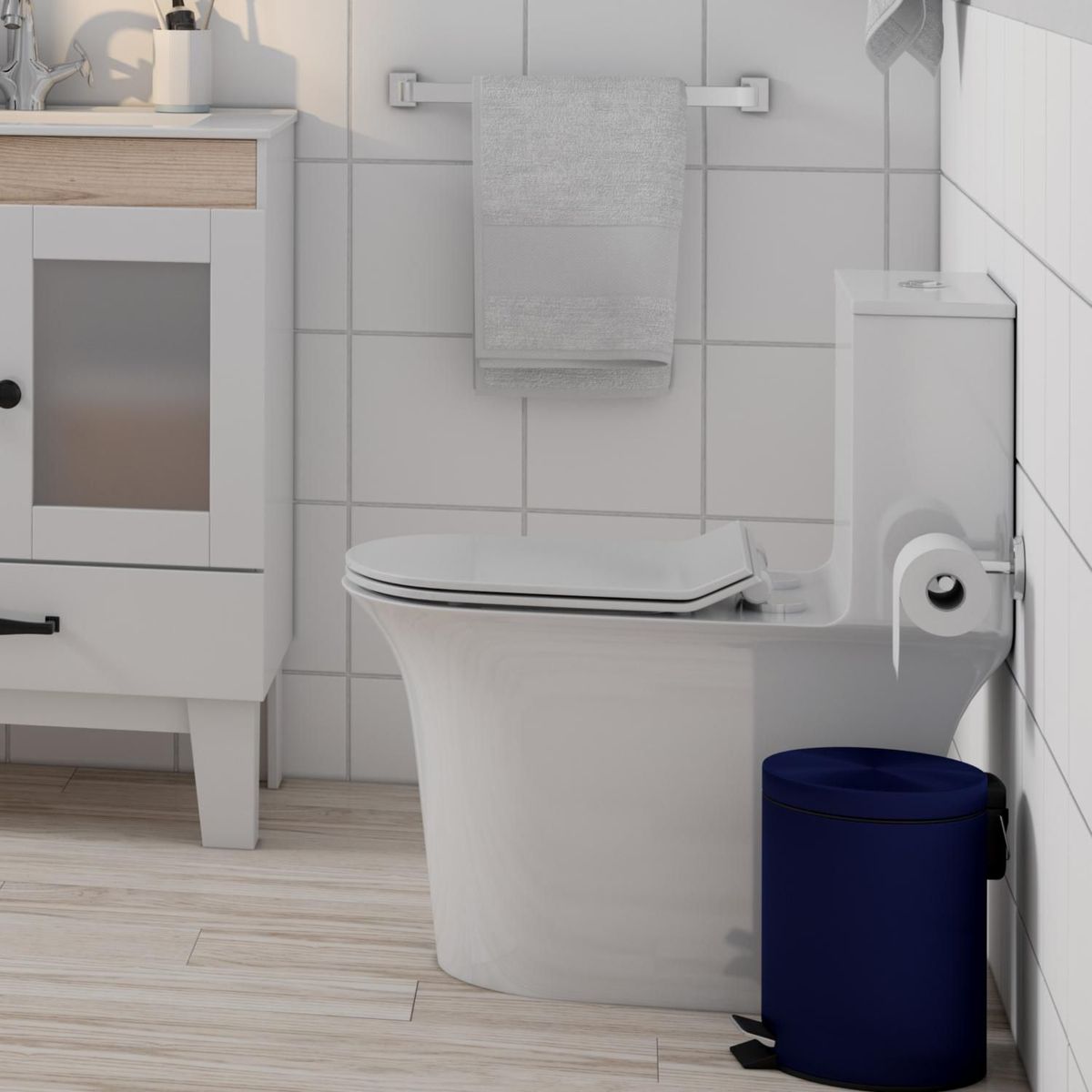 SENSI DACQUA - WC Inodoro One Piece Bilbao Blanco