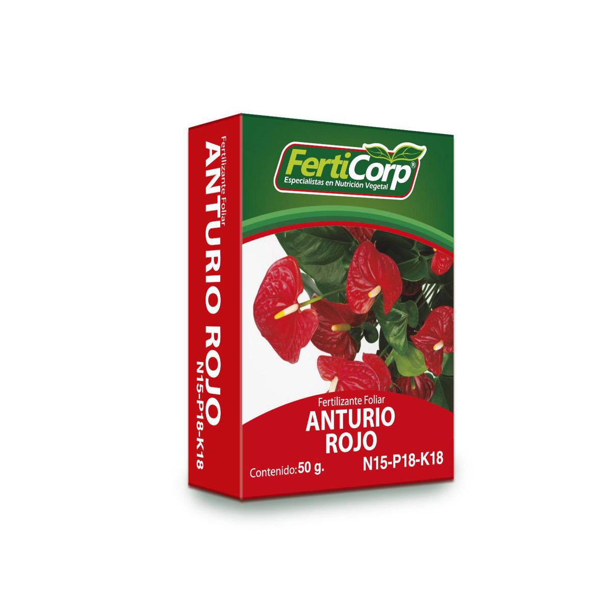 FERTICORP - Fertilizante Soluble para Anturios 70gr