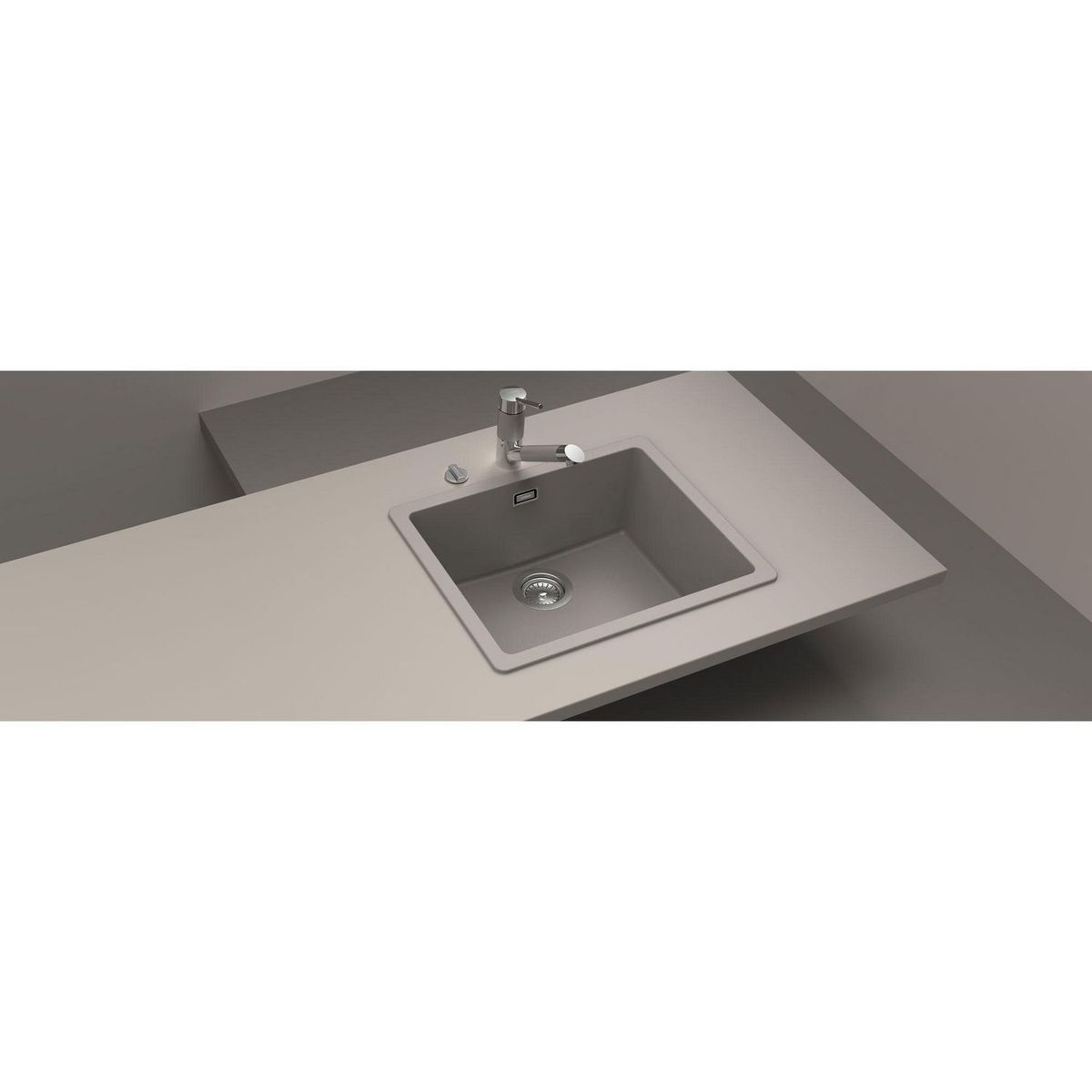 RECORD - Lavadero de Cocina Schock 1 Poza Quadro 55x43cm