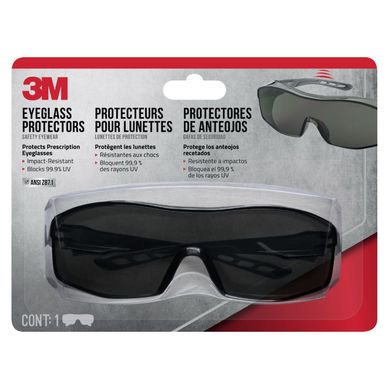 Lentes de Seguridad para Anteojos 3M Luna Oscura
