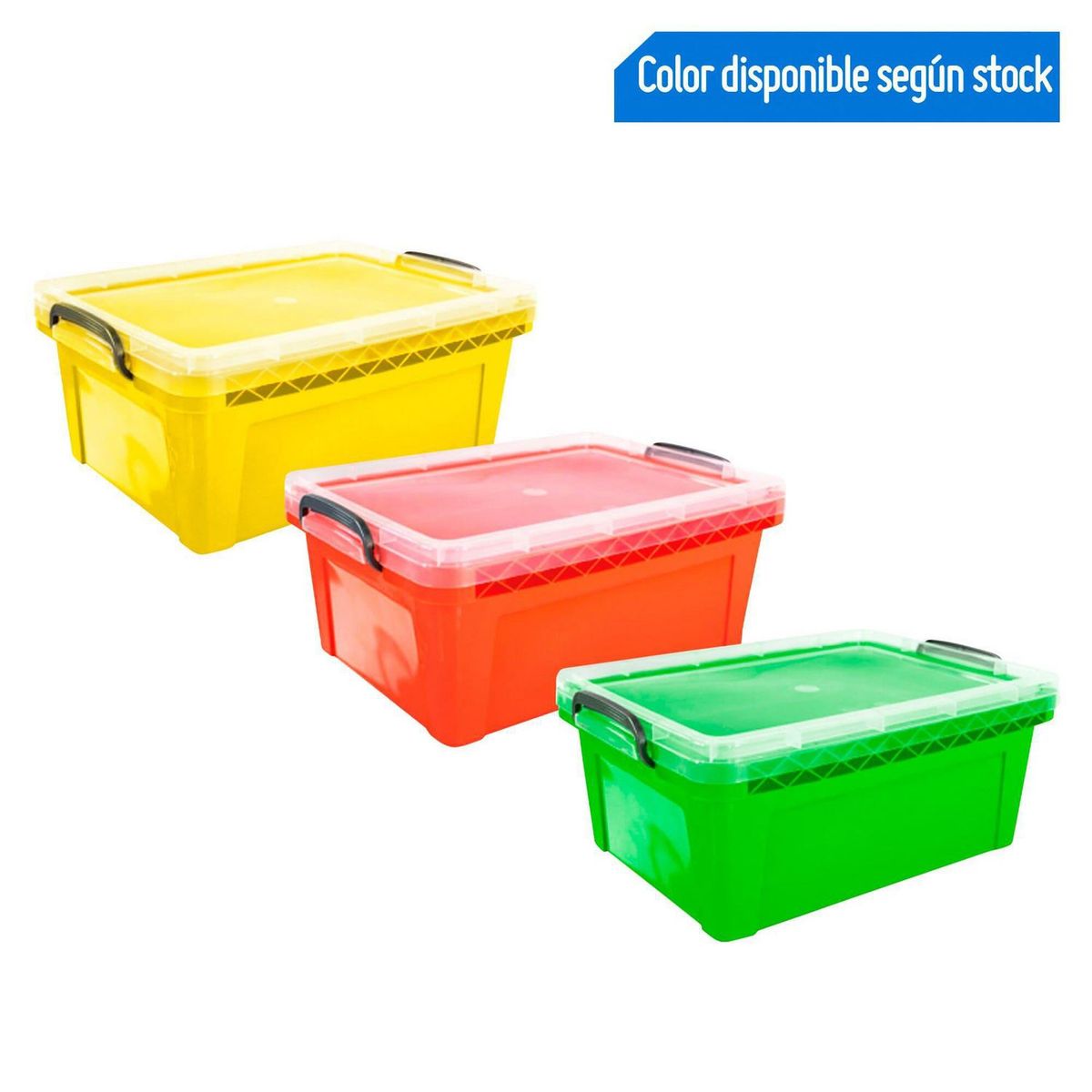 DURAPLAST - Caja Baja Stacker 6 L