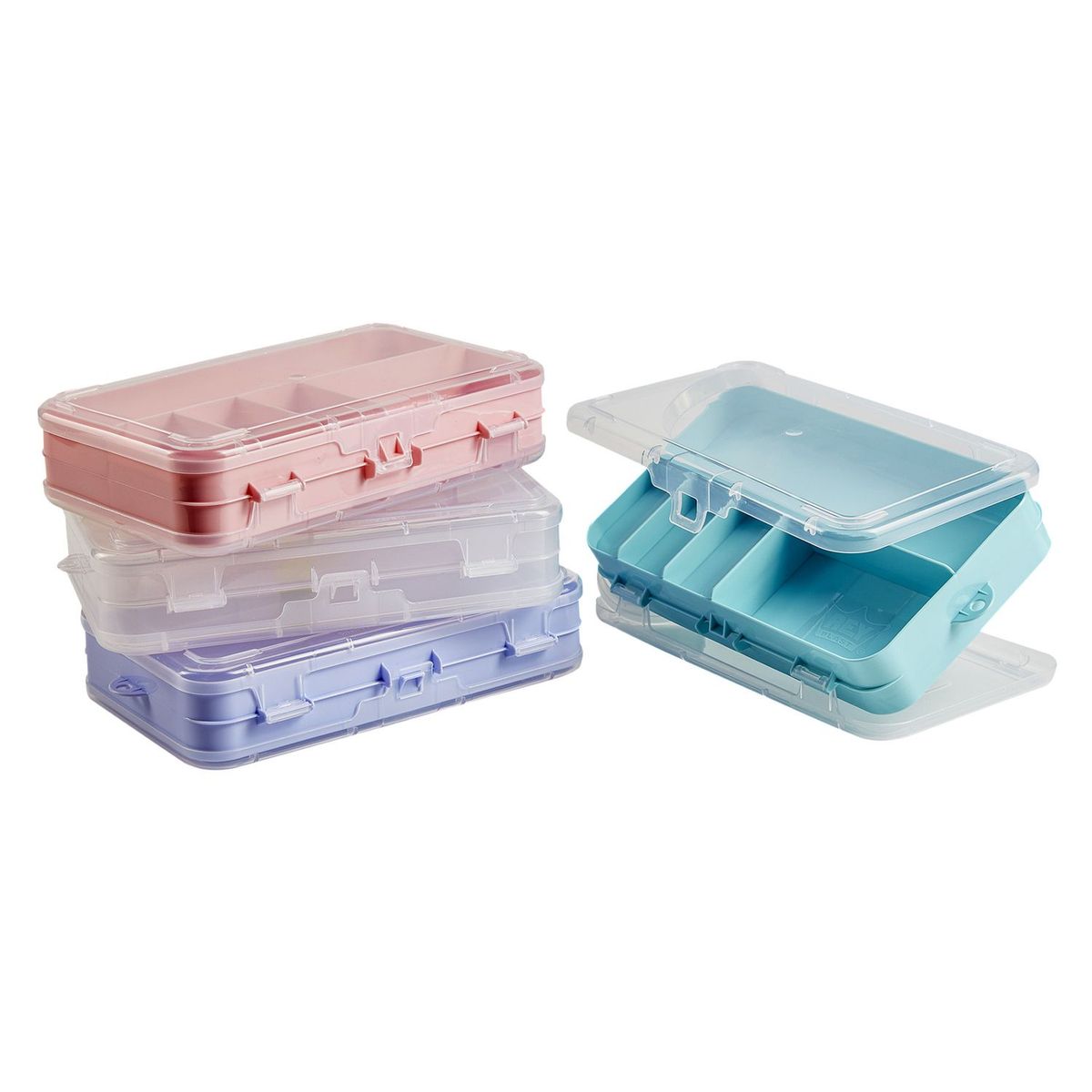 REYPLAST - Organizador de Plástico Reyplast 5 Divisiones Surtido