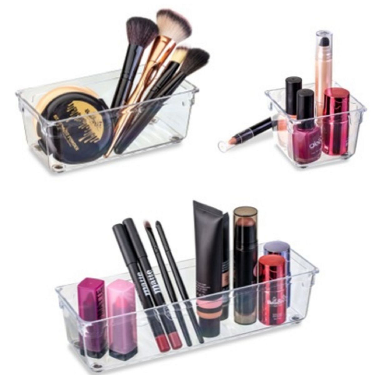 REYPLAST - Set 3 Organizadores Smartbox 4 Reyplast