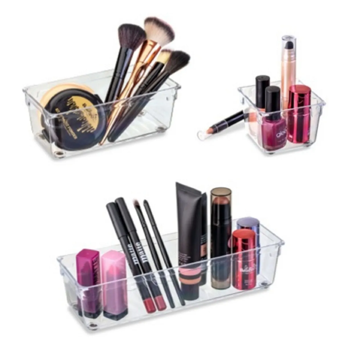 REYPLAST - Set 3 Organizadores Smartbox 4 Reyplast