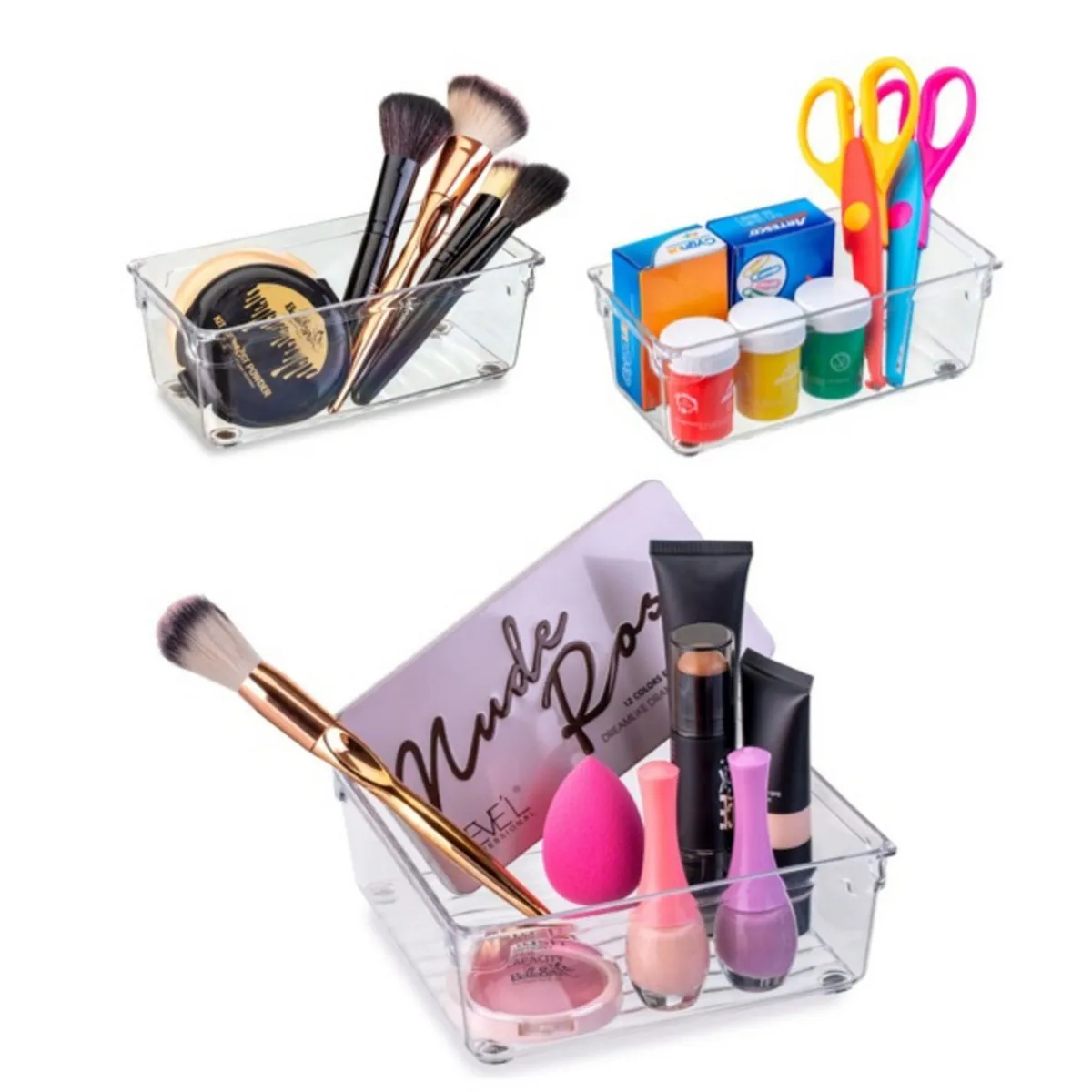 REYPLAST - Set 3 Canasta Organizadora Smartbox Reyplast