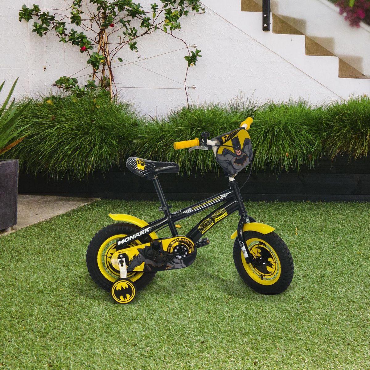 MONARK - Bicicleta Monark Batman Aro 12'' Negro