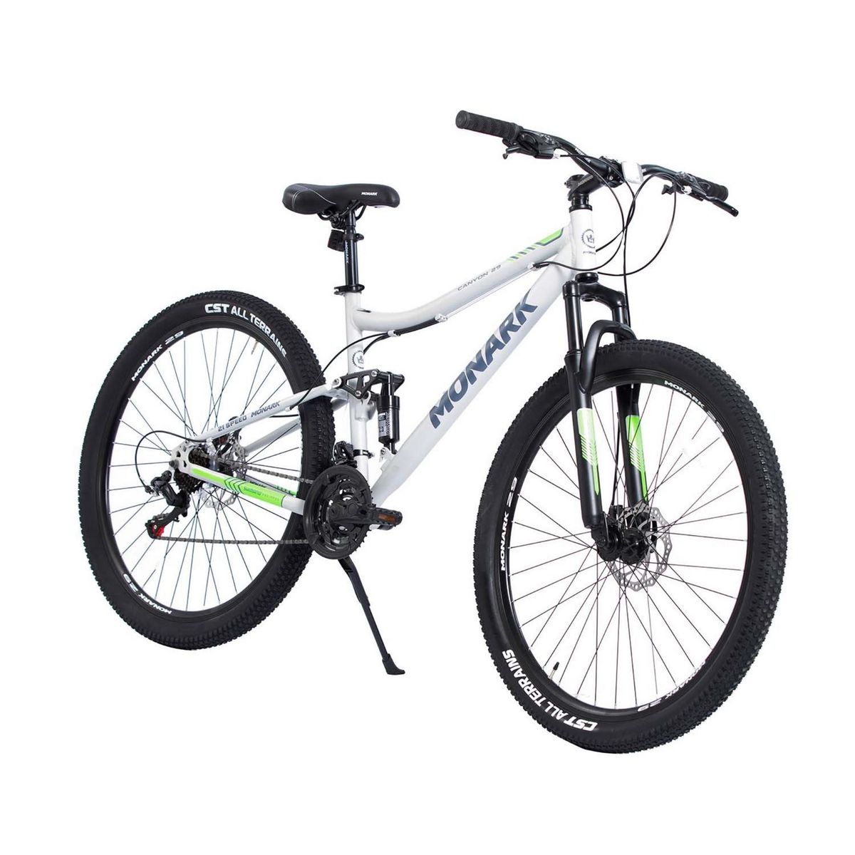 MONARK - Bicicleta Monark Canyon Aro 29" Gris / Verde