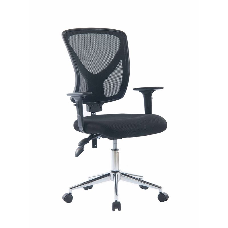 VENSO - Silla de oficina Ergonómica RTA-6020 Negro