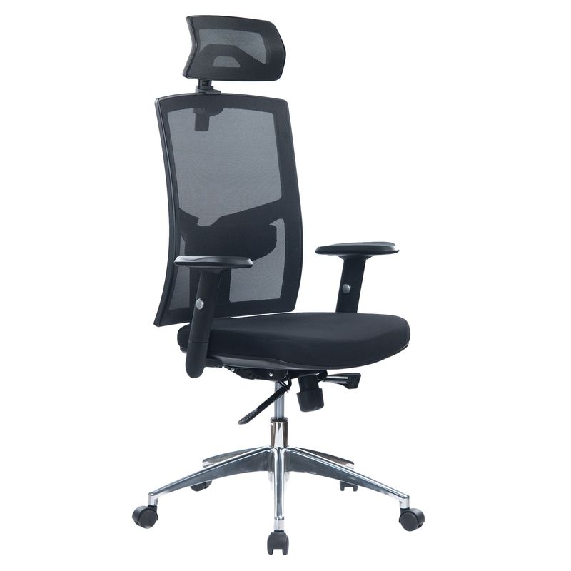VENSO - Silla de oficina Presidencial RTA-8922AS Negro Ergonómica