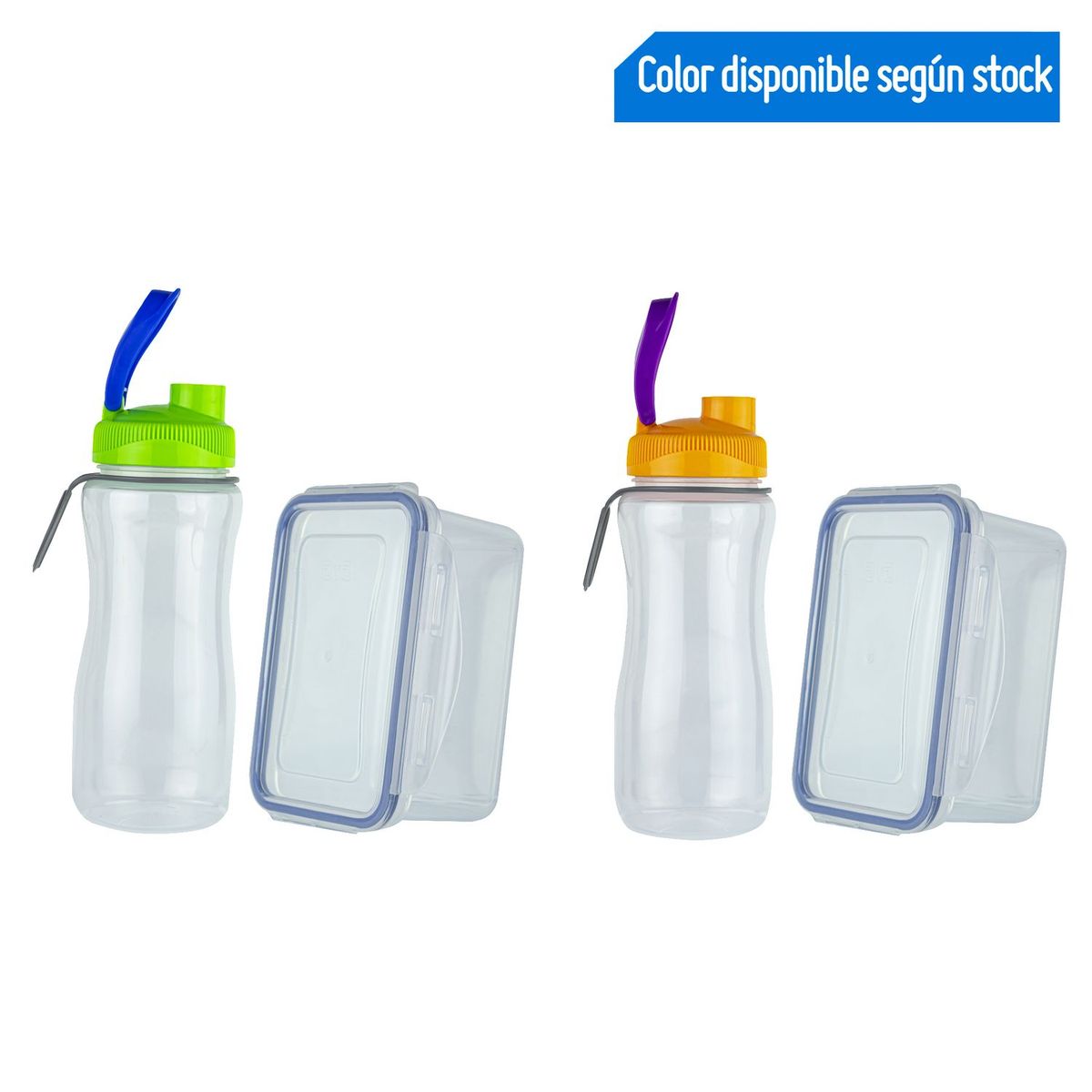 BASA - Tomatodo Hermético 500 ml + Taper 800 ml