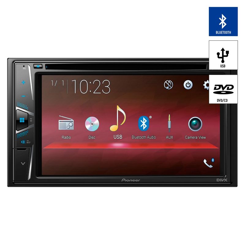 PIONEER - Autoradio Pioneercon Pantalla 6.2 Pulgadas Bluetooth Android AVH-G225BT