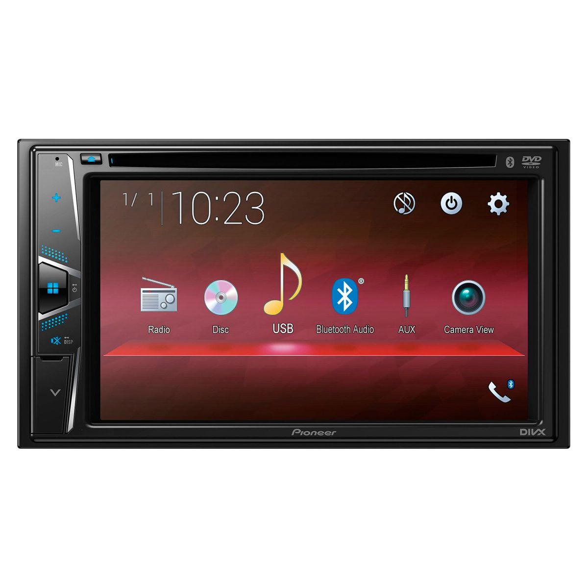 PIONEER - Autoradio con Pantalla 6.2 Pulgadas Bluetooth Android AVH-G225BT