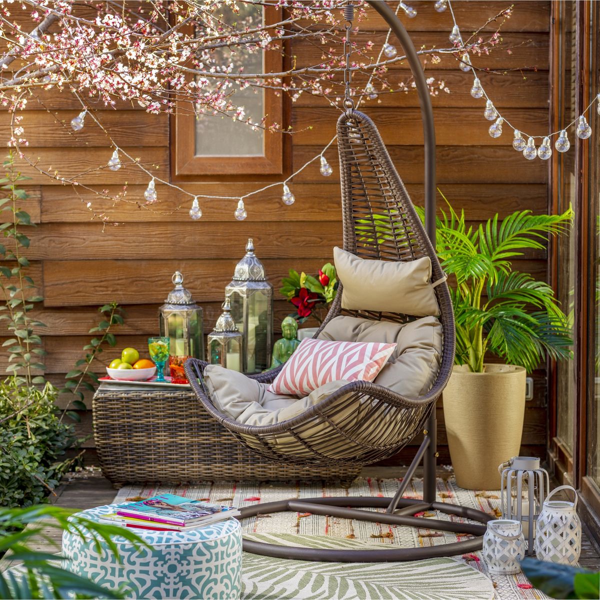 JUST HOME COLLECTION - Guirnalda Eléctrica Ampolletas 20 Luces LED