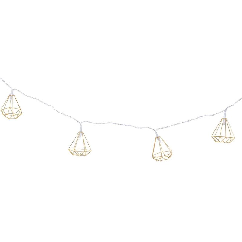 JUST HOME COLLECTION - Guirnalda Eléctrica Angular LED 20 luces