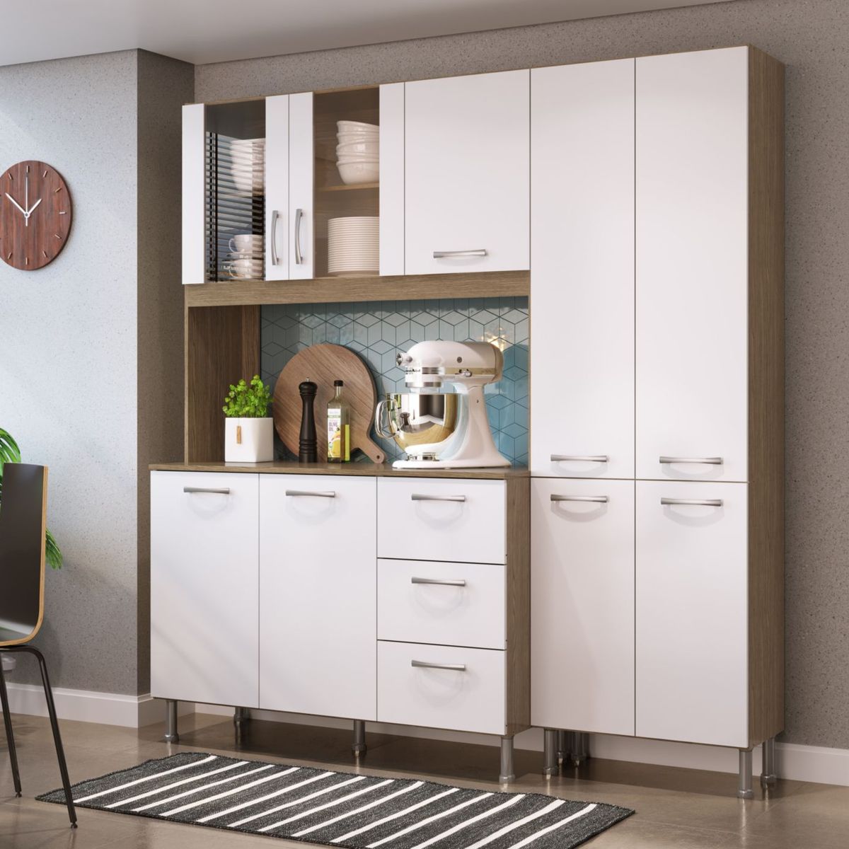 GENIALFLEX - Alacena Sara MDP 177x47x191cm