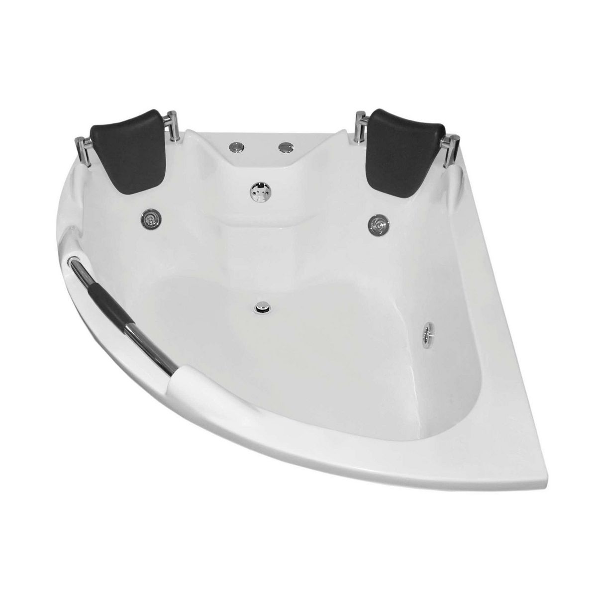 CUBA&SPA - Tina Hidromasaje Esquinera Gocta Builder 130x130cm Blanca