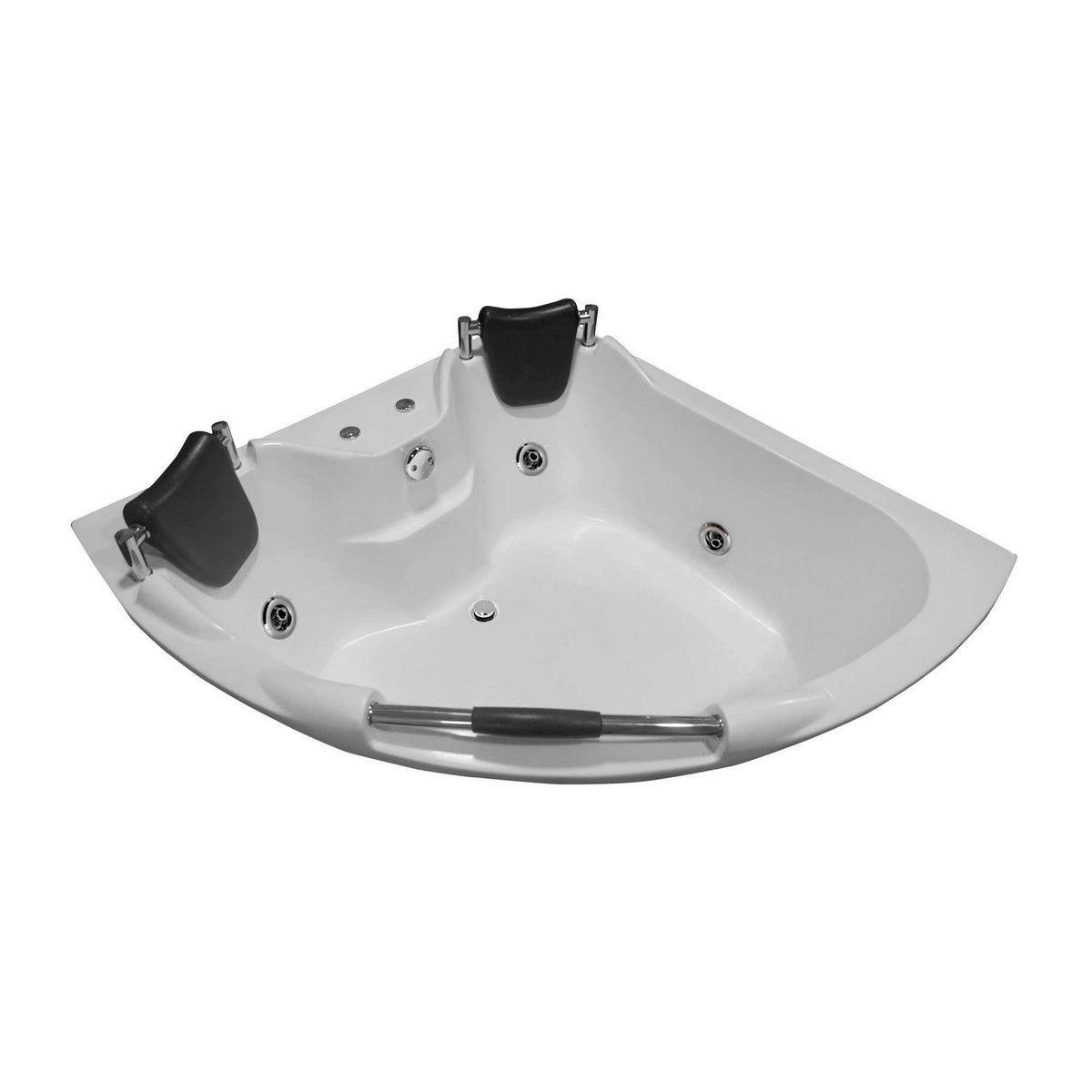 CUBA&SPA - Tina Hidromasaje Esquinera Gocta Builder 130x130cm Blanca