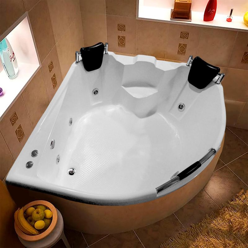 CUBA&SPA - Tina Hidromasaje Esquinera Alaia Builder 145x145cm Blanca