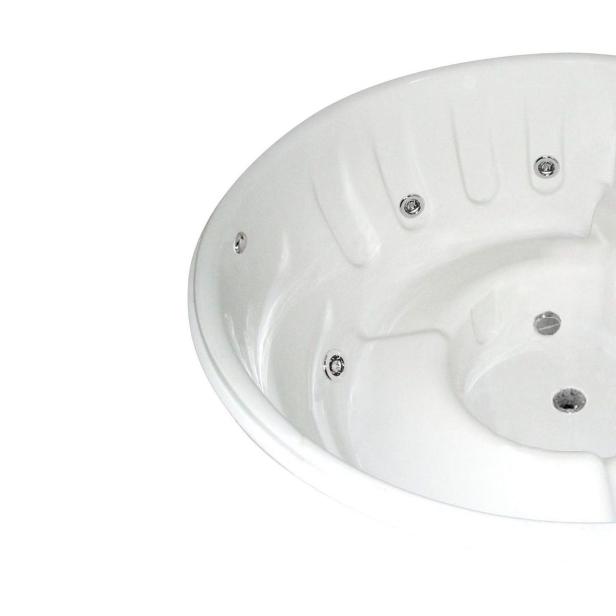 Tina Hidromasaje Circular Kunte Spa Builder 193cm Blanca, marca CUBA&SPA - Foto 2