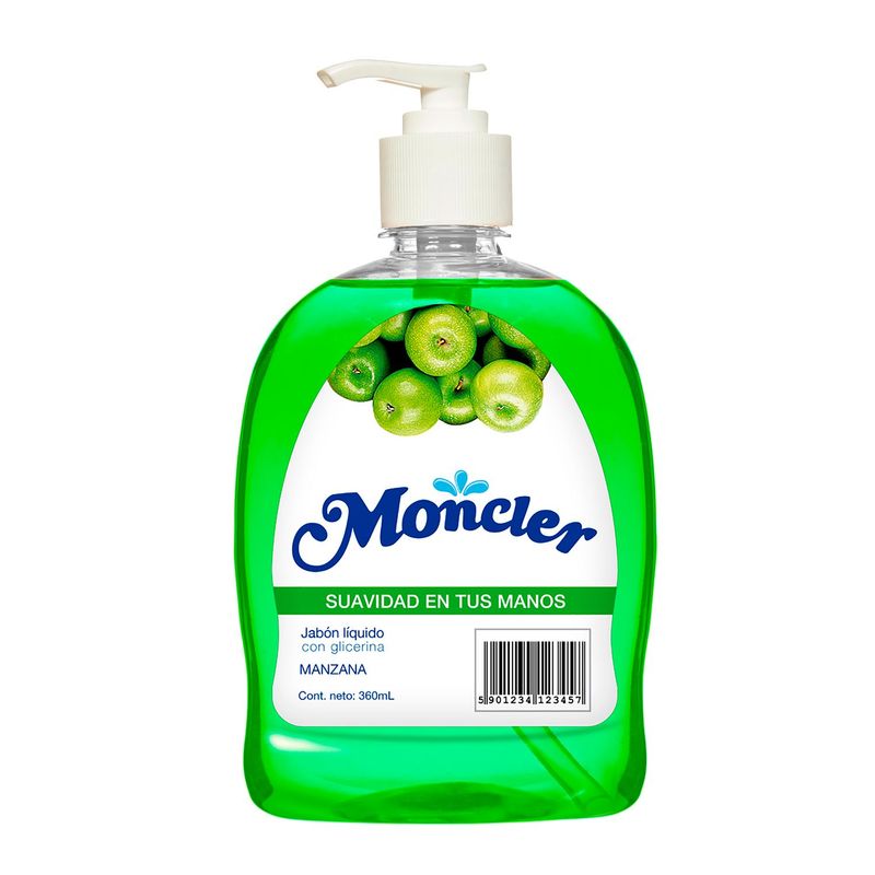 MONCLER - Jabón Líquido Manzana 360ml