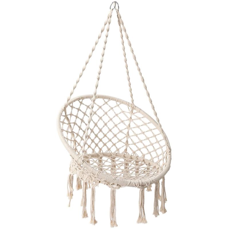 JUST HOME COLLECTION - Silla Colgante Macrame Natural