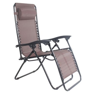 Silla Cero Gravedad Chocolate