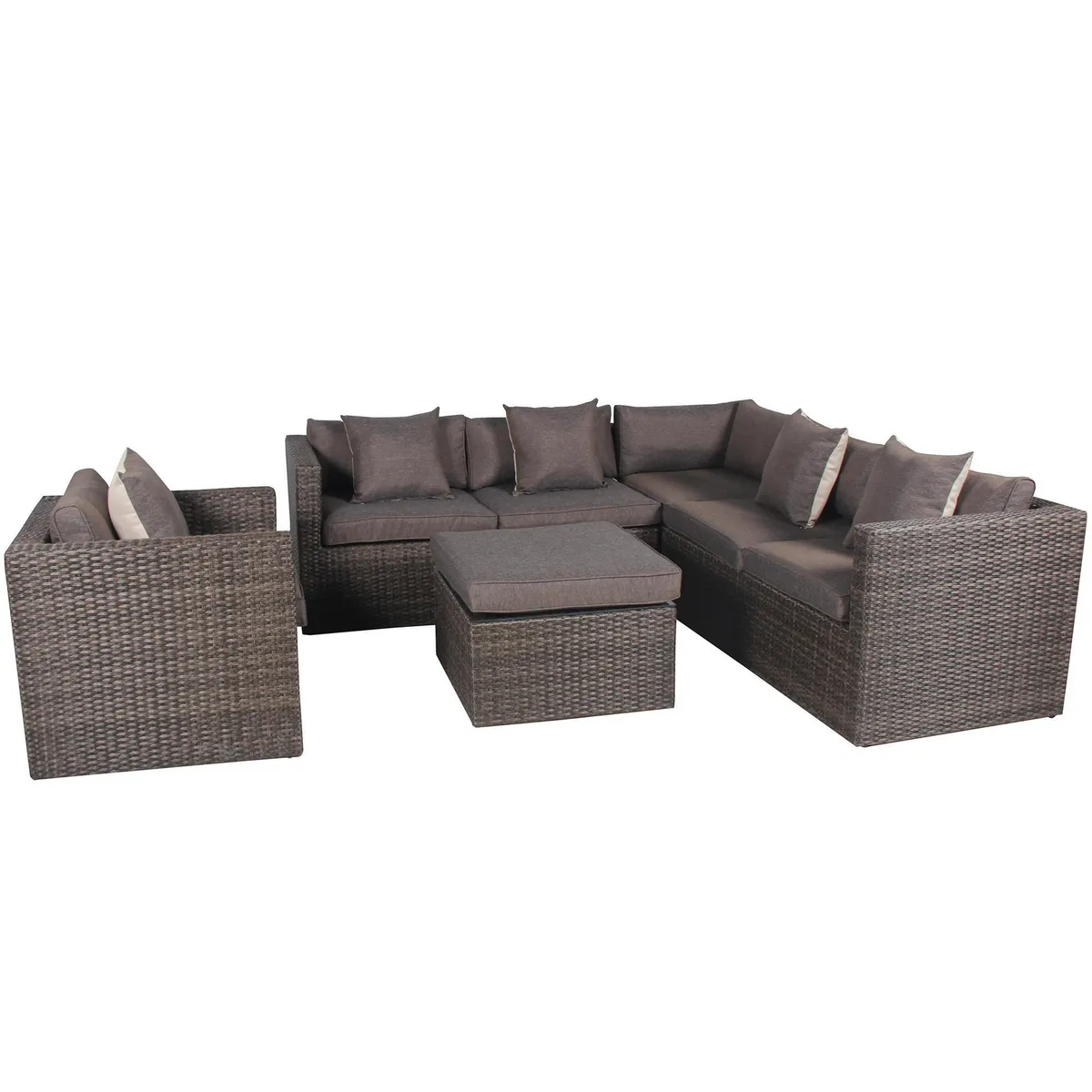 JUST HOME COLLECTION - Juego Living de Terraza 5 Personas Saigon