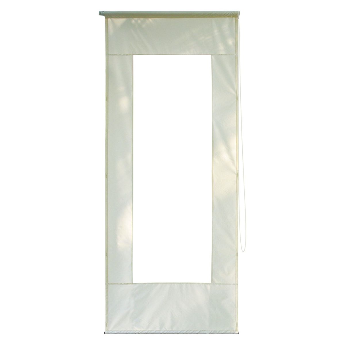 JUST HOME COLLECTION - Cierre de Cortina PVC para Terraza 2x2.5m