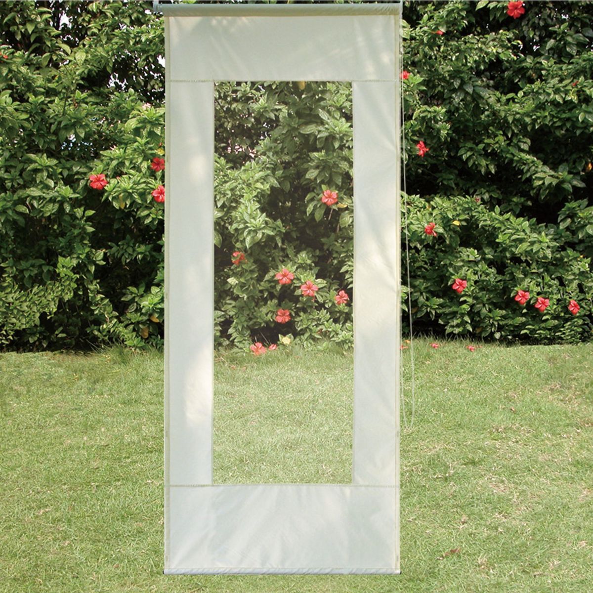 JUST HOME COLLECTION - Cierre de Cortina PVC para Terraza 2x2.5m