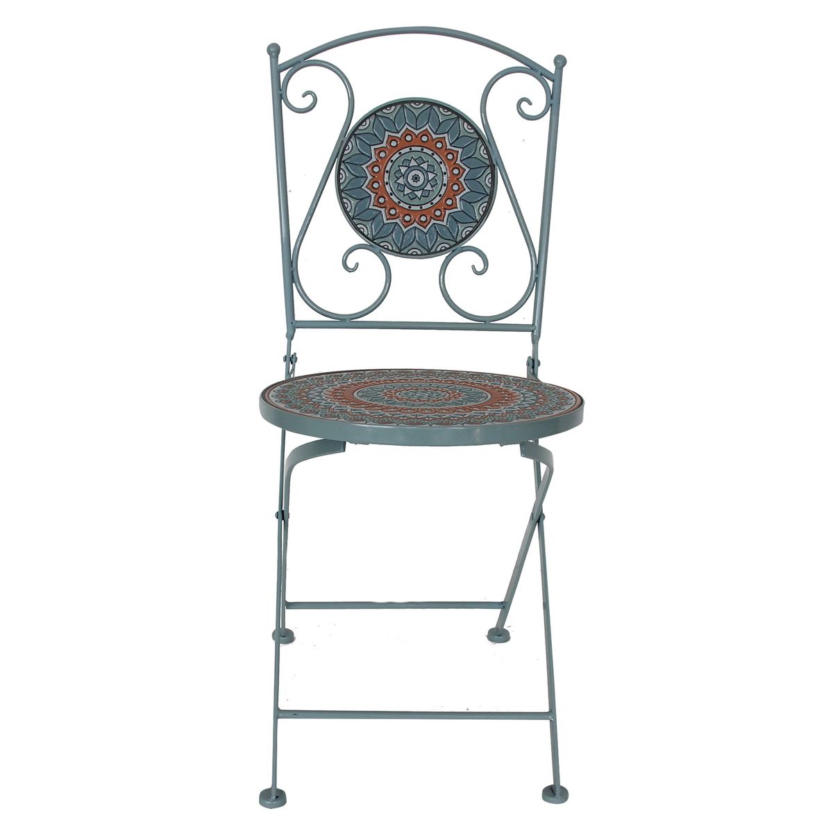 JUST HOME COLLECTION - Silla Mosaico Mándala