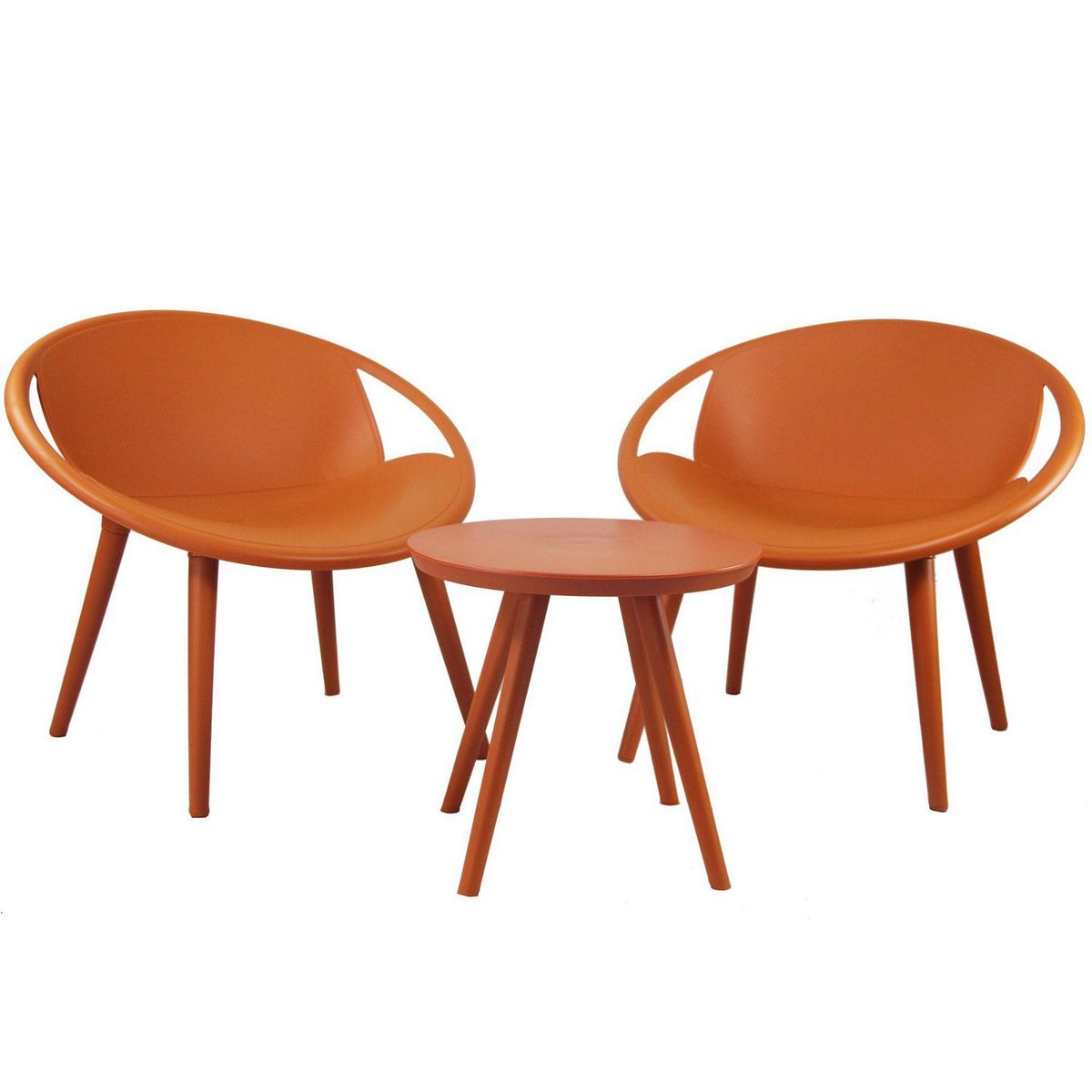 Juego de Balcón Maceio 3 Piezas Naranja, marca JUST HOME COLLECTION - Foto Principal