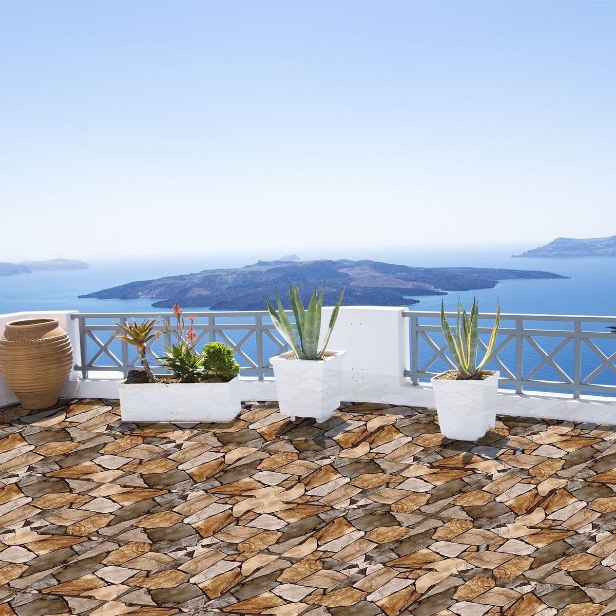 SAN LORENZO - Cerámica Gaetano Rústico 45x45cm para piso