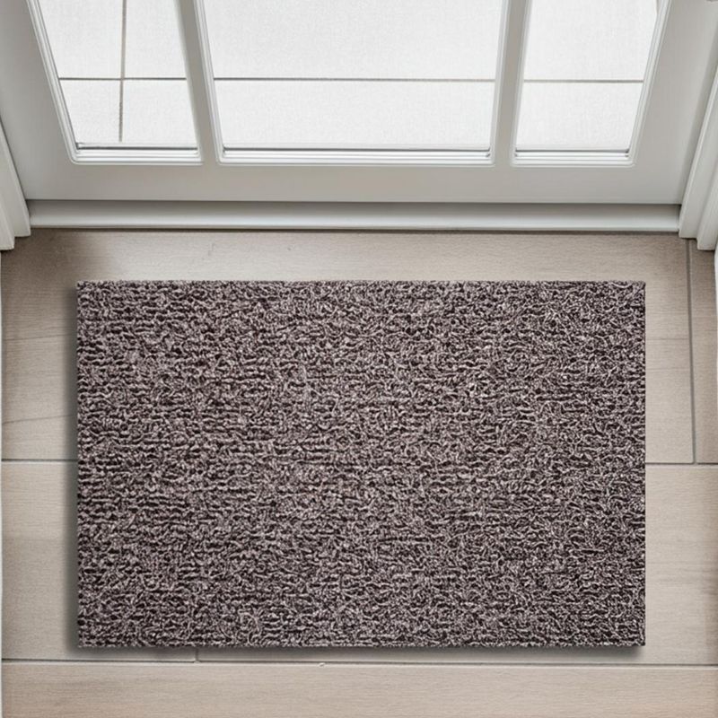 GENERICO - Felpudo Rectangular Atrapapolvo 60x40cm Terracota