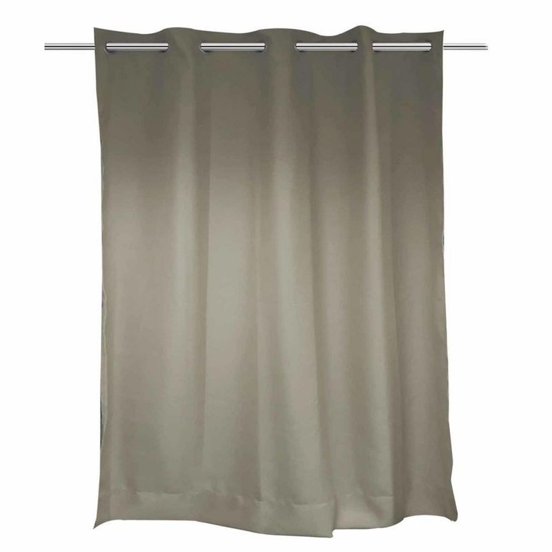 JUST HOME COLLECTION - Cortina de Tela Merida 140x240cm Taupe