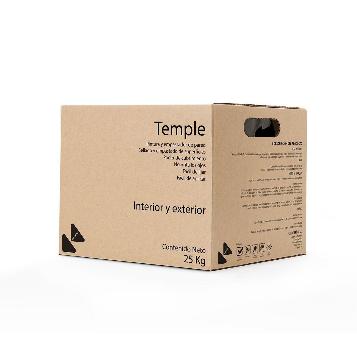 KARSON - Temple Karson x25kg Caja