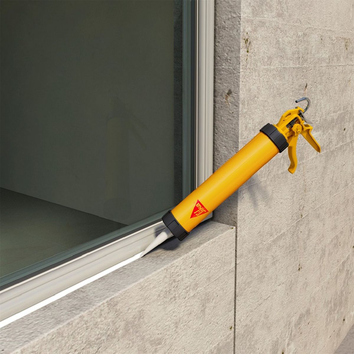 SIKA - Silicona Neutra Para Vidrios Y Juntas Sikasil C Blanco 280ml