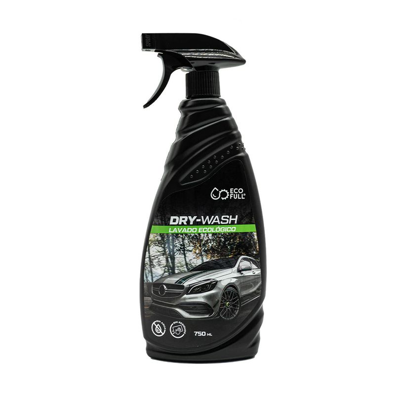ECO-FULL - Kit de Limpieza para Auto Eco-Full Silicona 500 ml + Drywash 750 ml