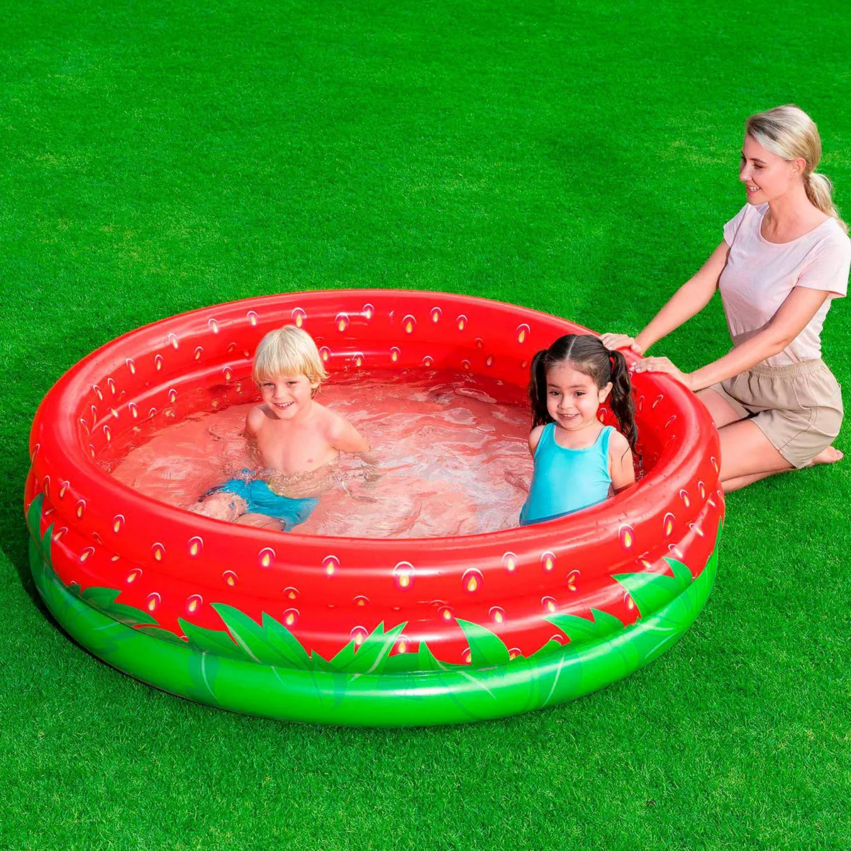 BESTWAY - Piscina Fresita 390lt 160x38cm